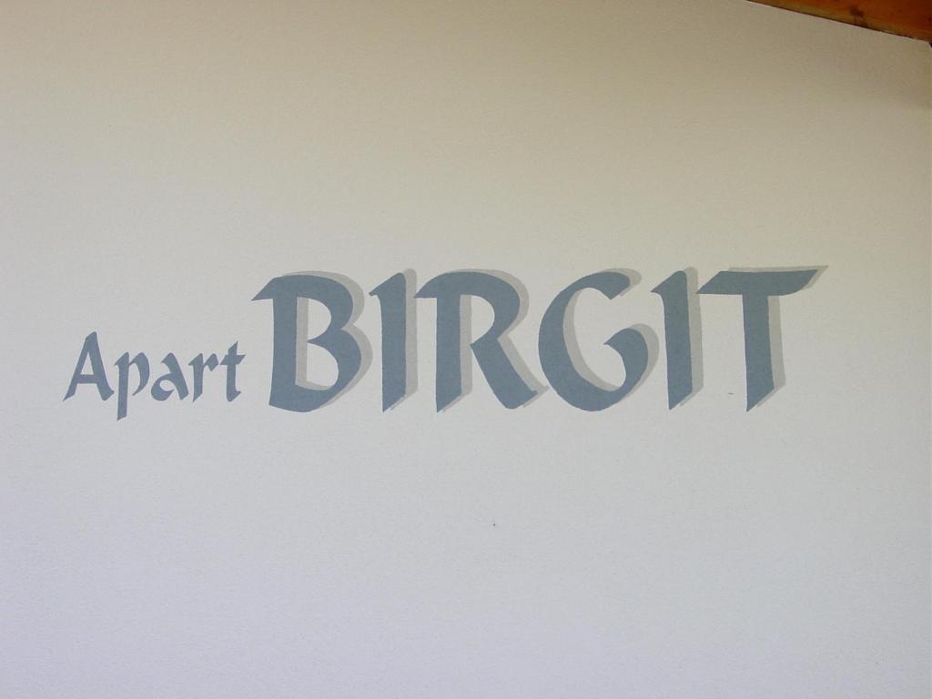 Apartmán Apart Birgit Pfunds Exteriér fotografie